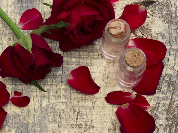 Perfume de rosa — Fotografia de Stock