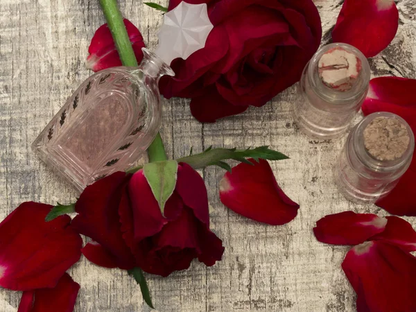 Perfume de rosa — Fotografia de Stock