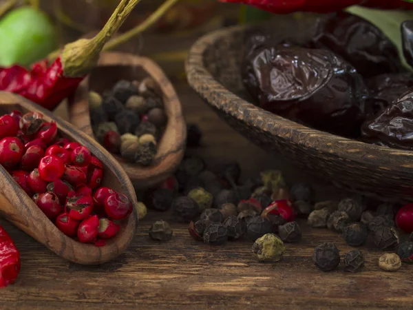 Rote Chilischoten — Stockfoto