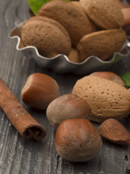 Fresh and healthy hazelnuts — Stock Photo, Image