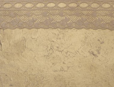 rustik backgrund dantel ile