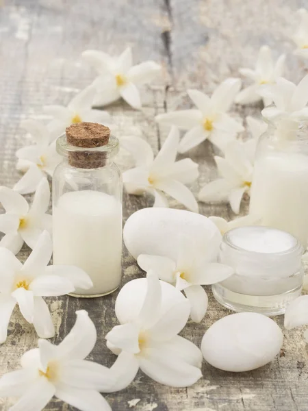Natuurlijke Cosmetica Vers Als Bloemen — Stockfoto