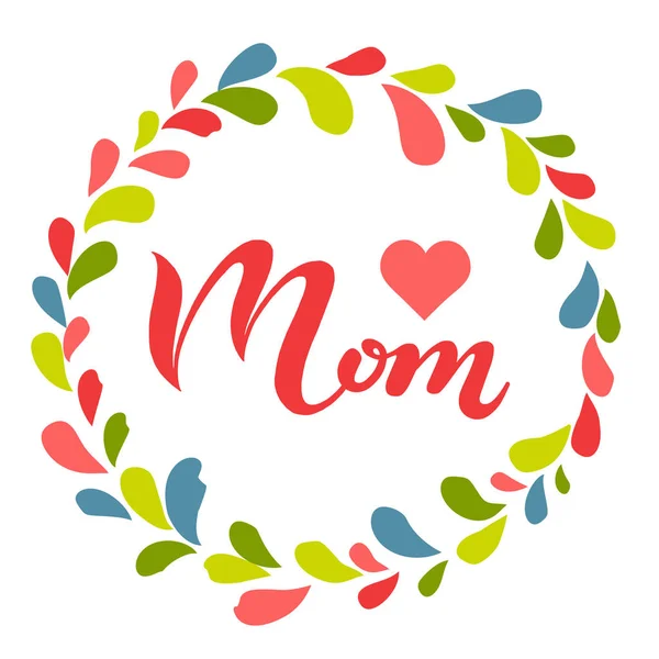 Amour maman — Image vectorielle