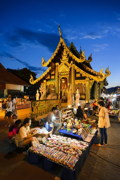 Sunday market walking street. — Stock Photo, Image