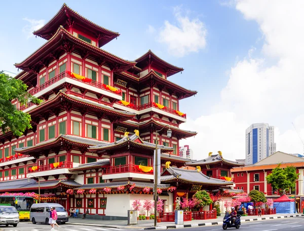 BUDDHA TOOTH RELIC TEMPLE — Stock Photo, Image