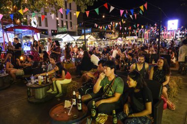 Gece ın Bazaarı sokak gıda
