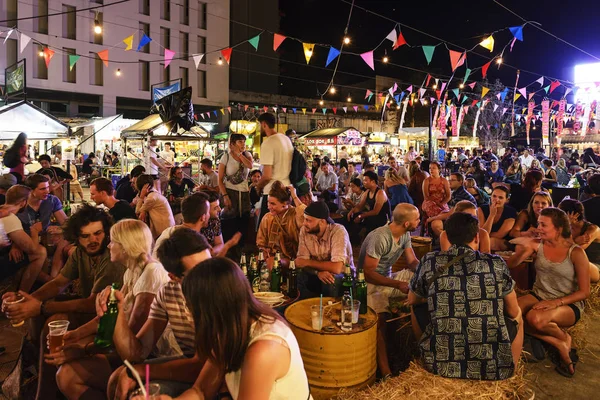 Gece ın Bazaarı sokak gıda