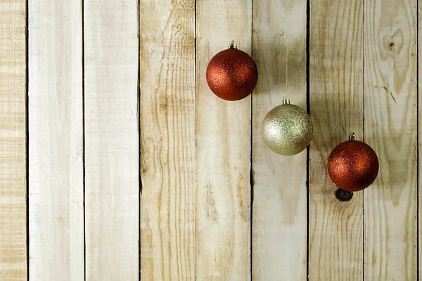Christmas bollar hängande — Stockfoto