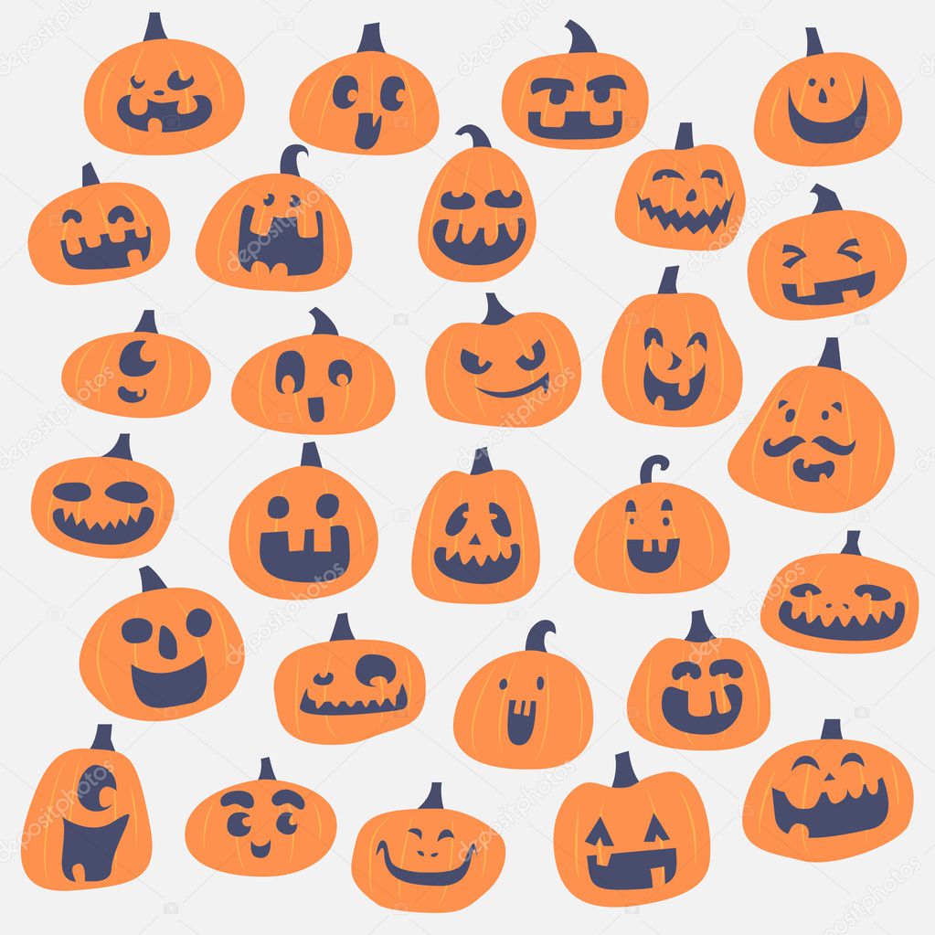Happy Pumpkin Faces Templates Happy Pumpkin Faces Templates