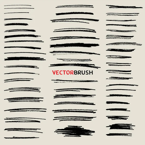 Doodle kalem kontur fırça seti