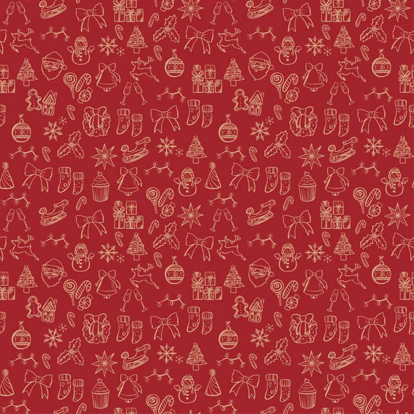 Merry xmas Dikişsiz desen arka plan