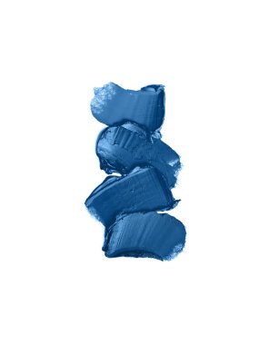 Klasik mavi makyaj darbeleri..