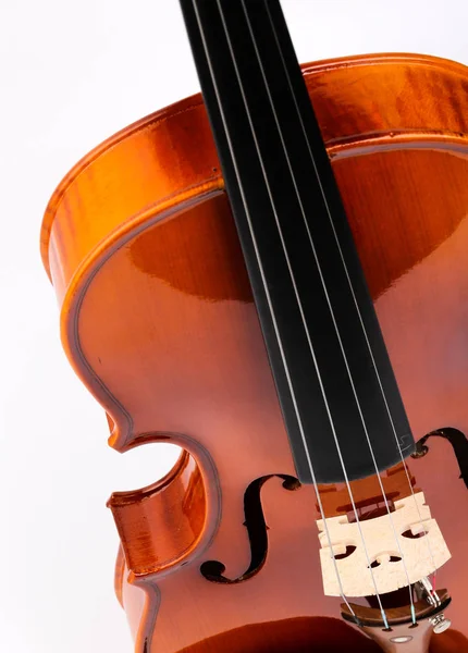 Primer plano del violín — Foto de Stock