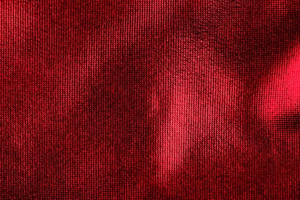 红色织物纹理背景 — 图库照片