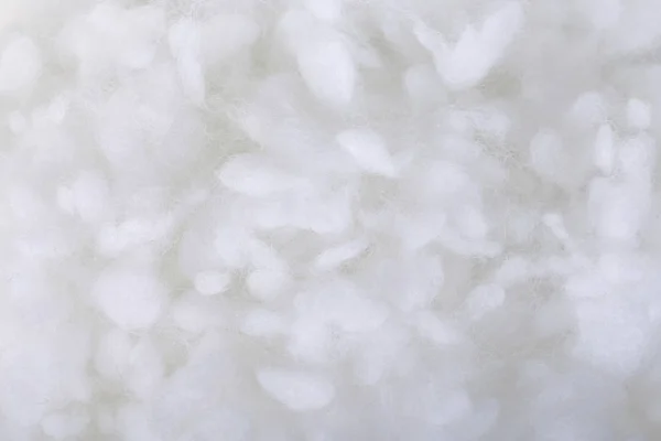 Katoen Wol Witte Zachte Textuur Achtergrond — Stockfoto