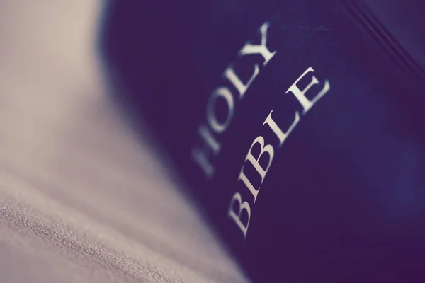 Closeup Shot Holy Bible — Stock Photo, Image