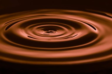 Çikolata dalgalar yakın çekim