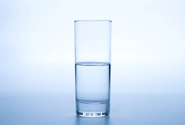 Склянки Води Крупним Планом Постріл — стокове фото