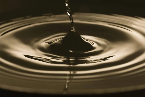 Wassertropfen Aus Nächster Nähe — Stockfoto