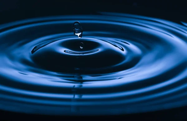 Wassertropfen Aus Nächster Nähe — Stockfoto