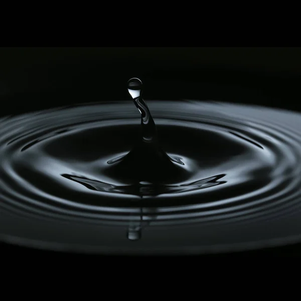 Капля Воды Близко — стоковое фото