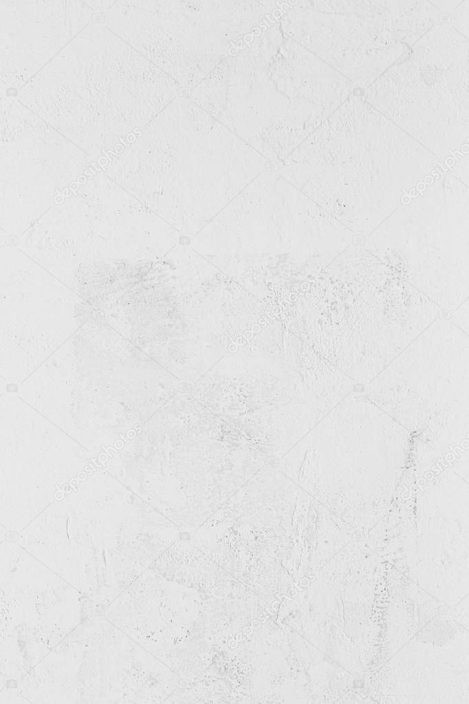 White grunge concrete wall texture