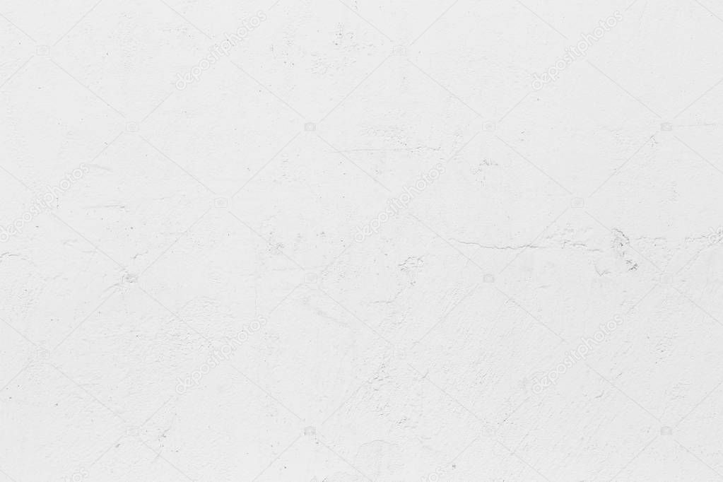 White grunge concrete wall texture