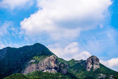 Güzel dağ manzara manzara