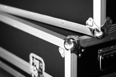 Metal çanta closeup çekim