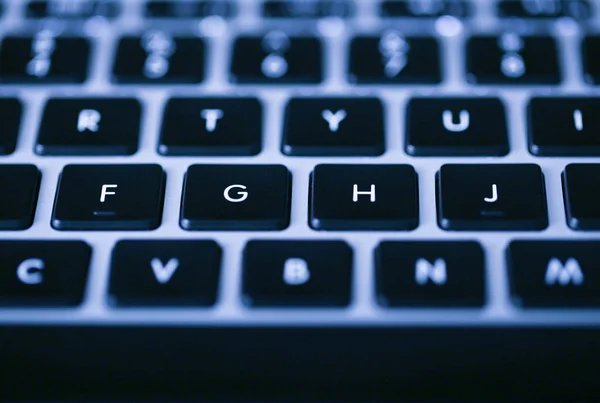 Teclado close-up — Fotografia de Stock