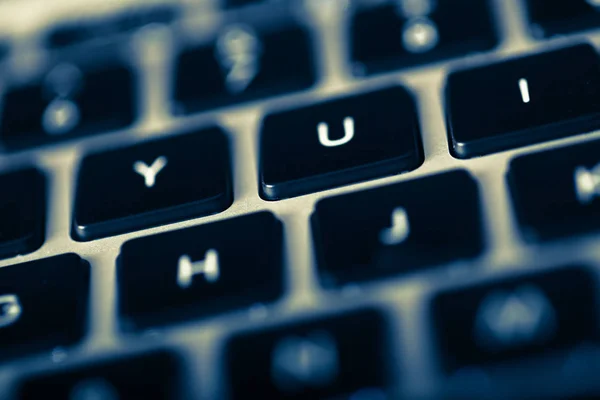 Teclado close-up — Fotografia de Stock