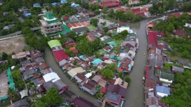 Ampawa yüzen Pazar, Samutsongkhram, Tayland. 