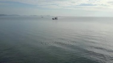 Koh Phitak balıkçı köyü, Chumphon, Tayland. 