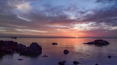 Koh Phitak balıkçı köyü, Chumphon, Tayland. 