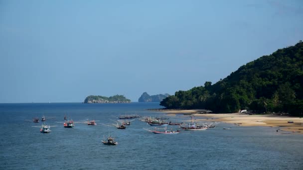 Пляжный курорт Саири в Таиланде — стоковое видео