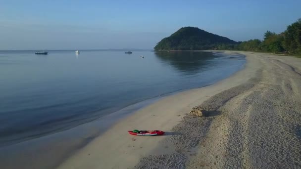 Spiaggia di Thung Wao Lan, Chumphon, Thailandia . — Video Stock