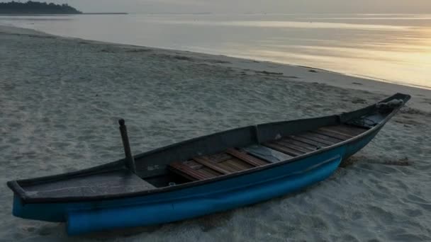 Thung Wao Lan beach, Chumphon, Thaiföld. — Stock videók