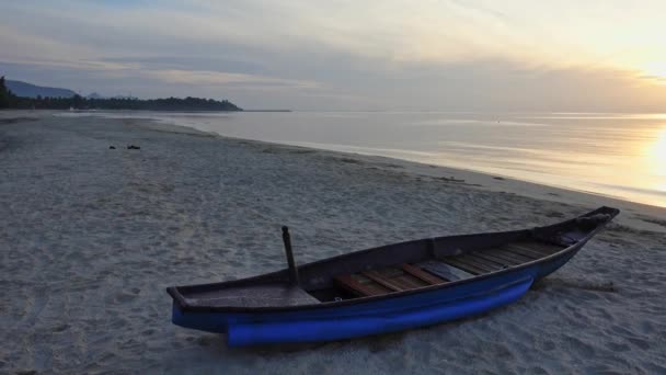 Παραλία Thung Wao Lan, Τσουμπόν, Ταϊλάνδη. — Αρχείο Βίντεο