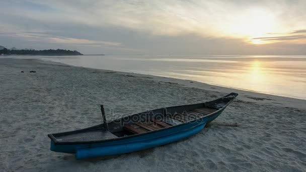 Thung Wao Lan beach, Chumphon, Tailandia . — Vídeo de stock