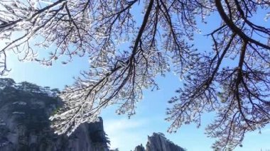 güzel sahne üzerinde Huangshan, Çin