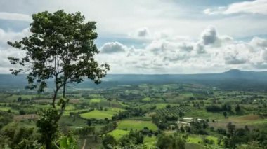 Görünüm noktası cazibe Khaoko ve Phu küvet Berg,: Phetchabun, Thailand. 