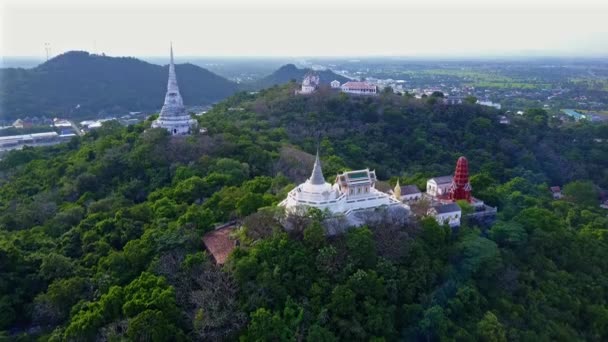 Khao Wang, Phra Nakorn Khiri, Petchabu, Таиланд — стоковое видео