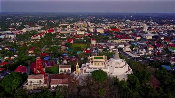 Khao Wang, Phra Nakorn Khiri, Petchaburi, Thajsko — Stock video