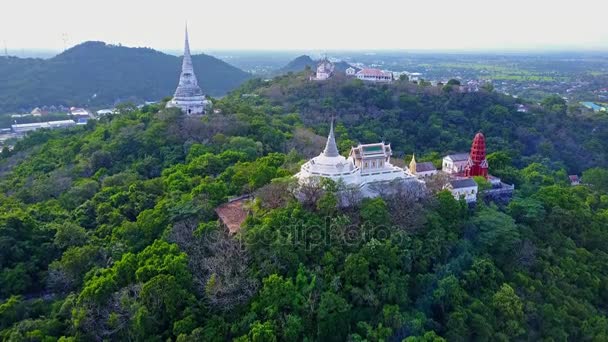 Khao Wang, Phra Nakorn Khiri, Petchabu, Таиланд — стоковое видео