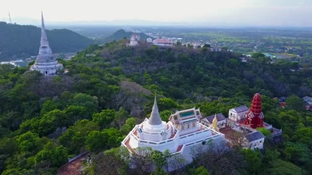 Khao Wang, Phra Nakorn Khiri, Petchabu, Таиланд — стоковое видео