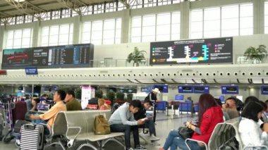 Kunming uzun su Kunming, Çin için 23 Ekim 2015 tarihinde Uluslararası Havaalanı. 