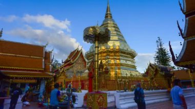 Wat Phra bu DOI Suthep Tapınağı, Chiang Mai, Tayland. Doi Suthep Tapınağı bir büyük dönüm noktası turistik Chiang Mai 's. 