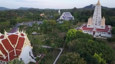 WAT Yannasang Wararam Budist tapınağı Pattaya City, Tayland 