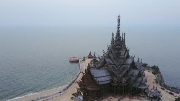 タイのパタヤでの真実の聖域 — ストック動画