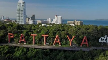 Bali Hai pier ve çekirdek Chonburi, Tayland Pattaya şehrin 